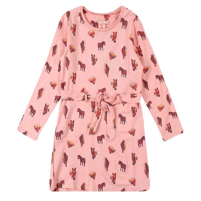 Rochie fete cu maneca lunga, noua, ptr. 3, 4, 5, 6, 7, 8, 9 si 10 ani