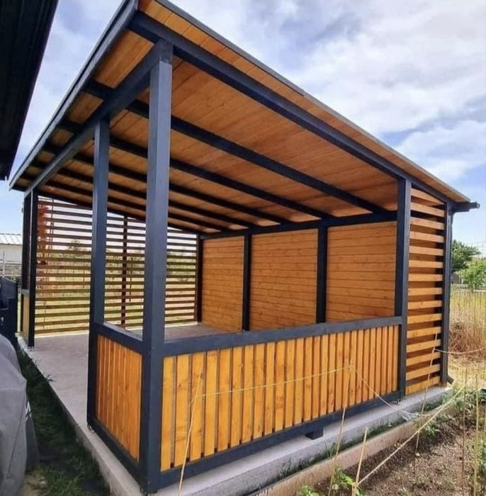 Vand si dac hale structuri metalice 10x15x4m