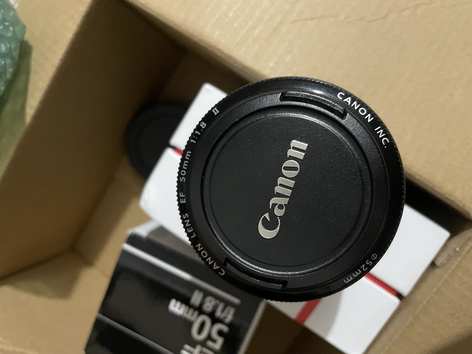 Obiectiv Canon EF 50mm f1.8 ii
