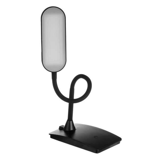 Lampa de Birou Neagra cu LED Functie Tactila & USB
