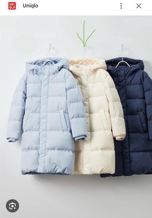 Новая куртка Uniqlo