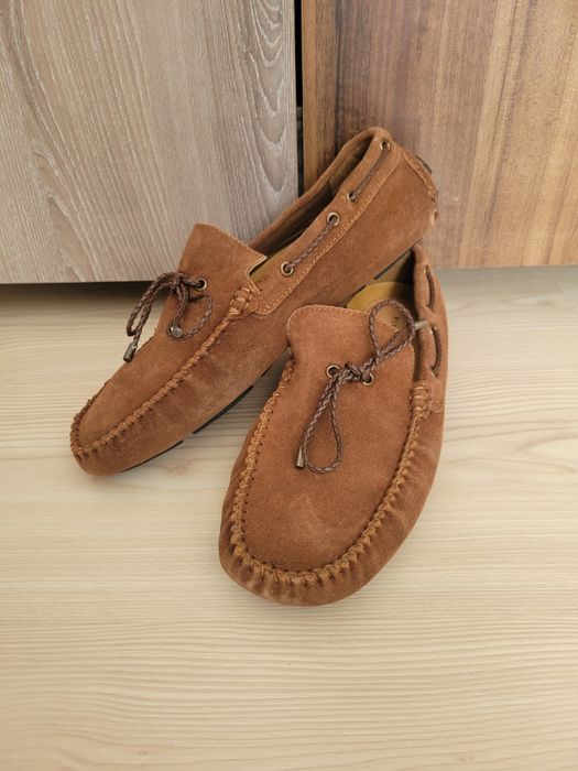 Mocasini Pier One, piele întoarsă, mărimea 40, noi