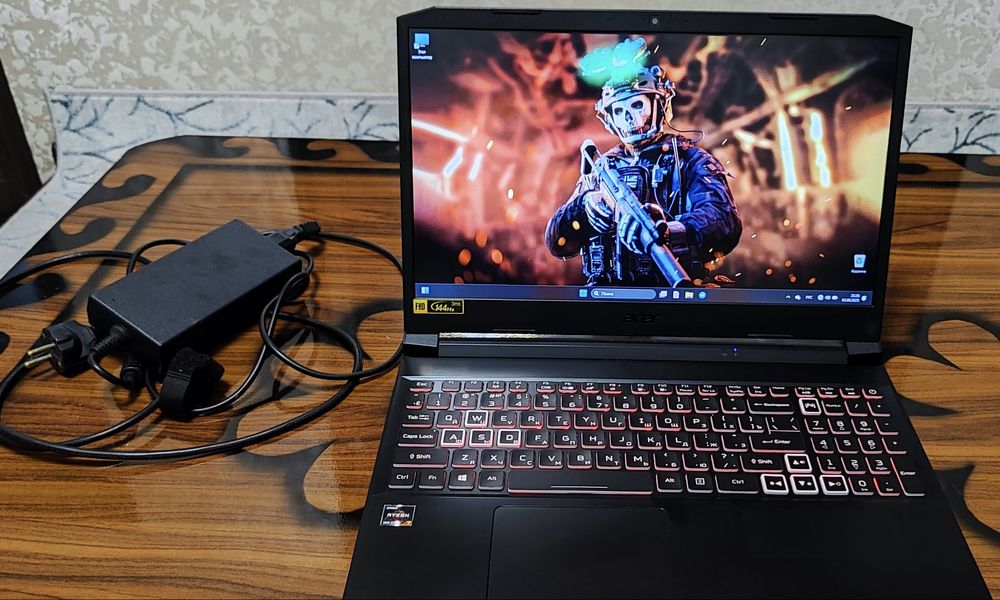 Игровой Ноутбук ACER NITRO 5/Reyzn7-5800H/RTX3060 6гб/ОЗУ 16гб/SSD 512