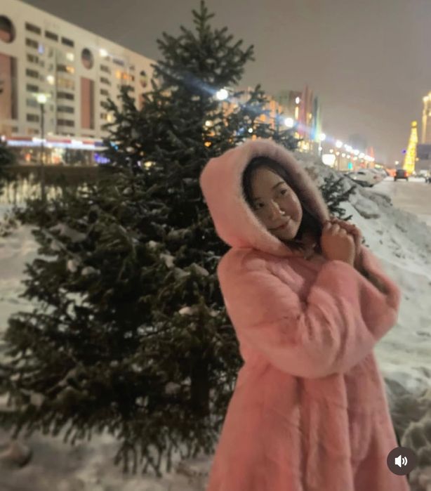 Натуральная норковая шуба