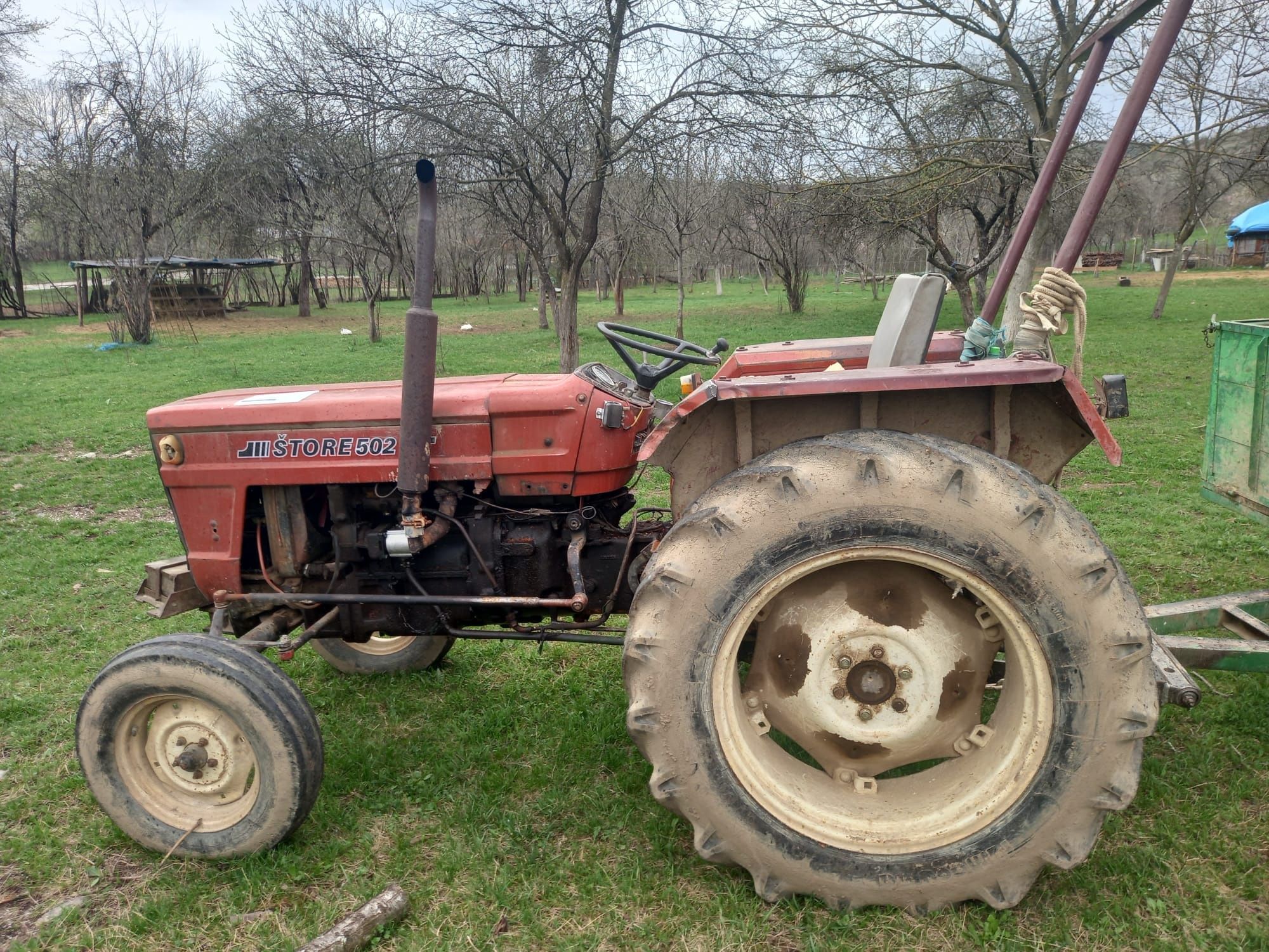 Vand tractor fiat Stroe 502 in 3 pistoane