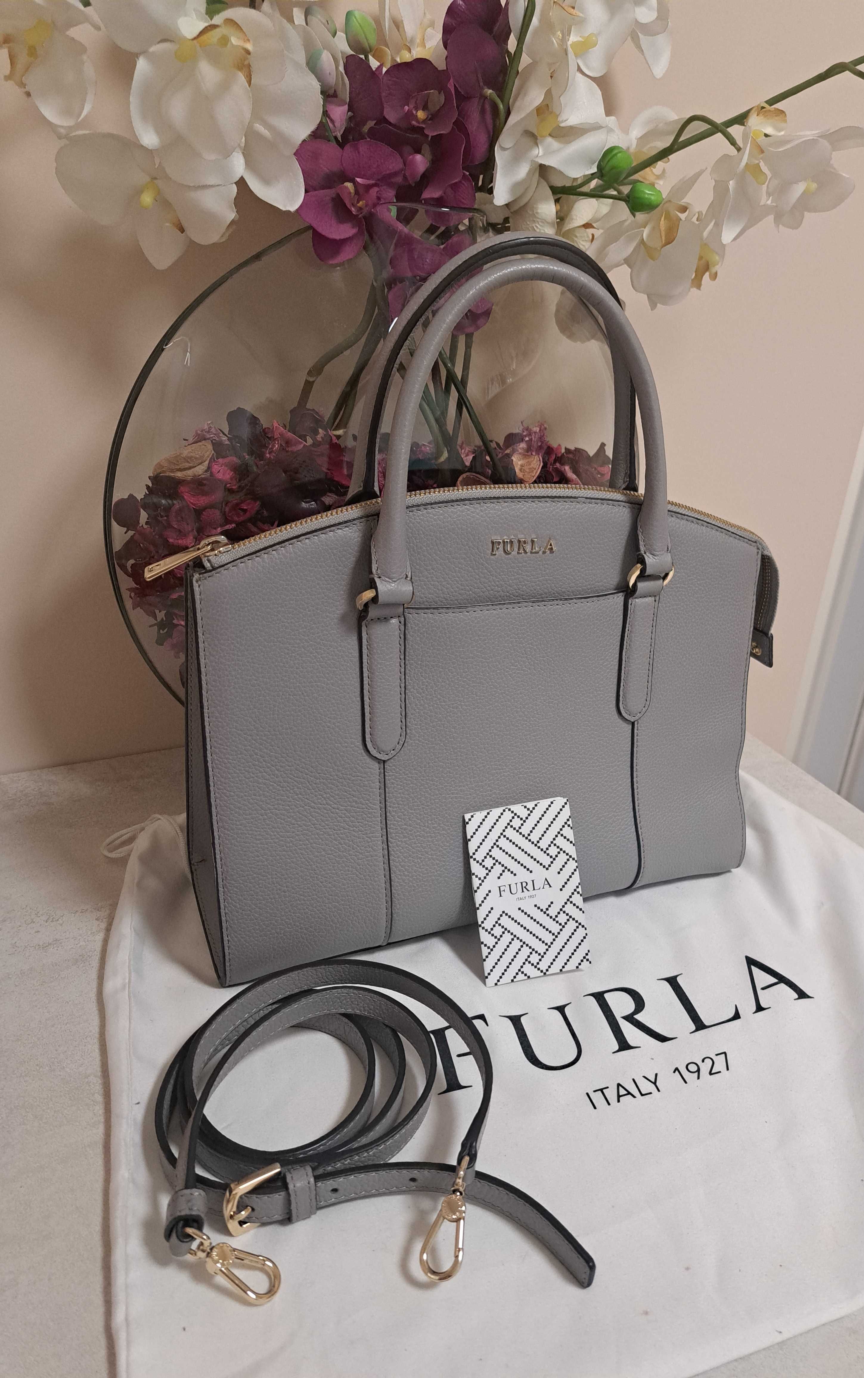 Сива чанта Furla