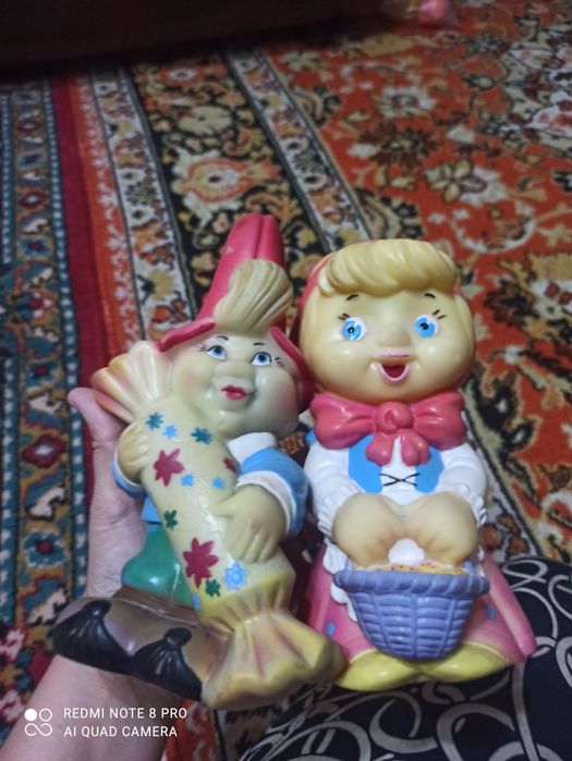 Пупсы СССР и резиновые игрушки