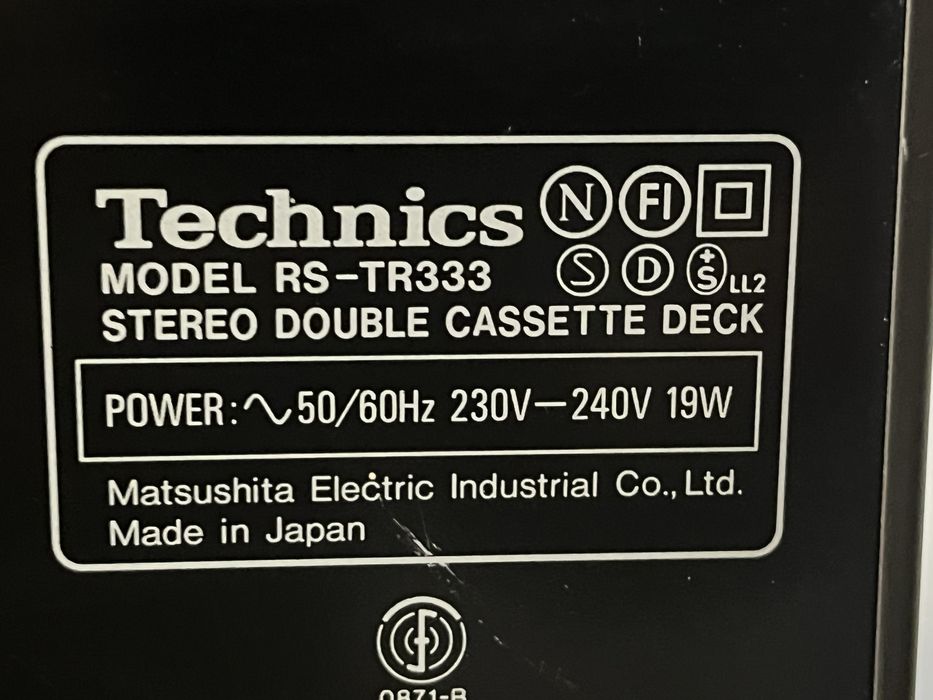 Deck Technics RS-TR333