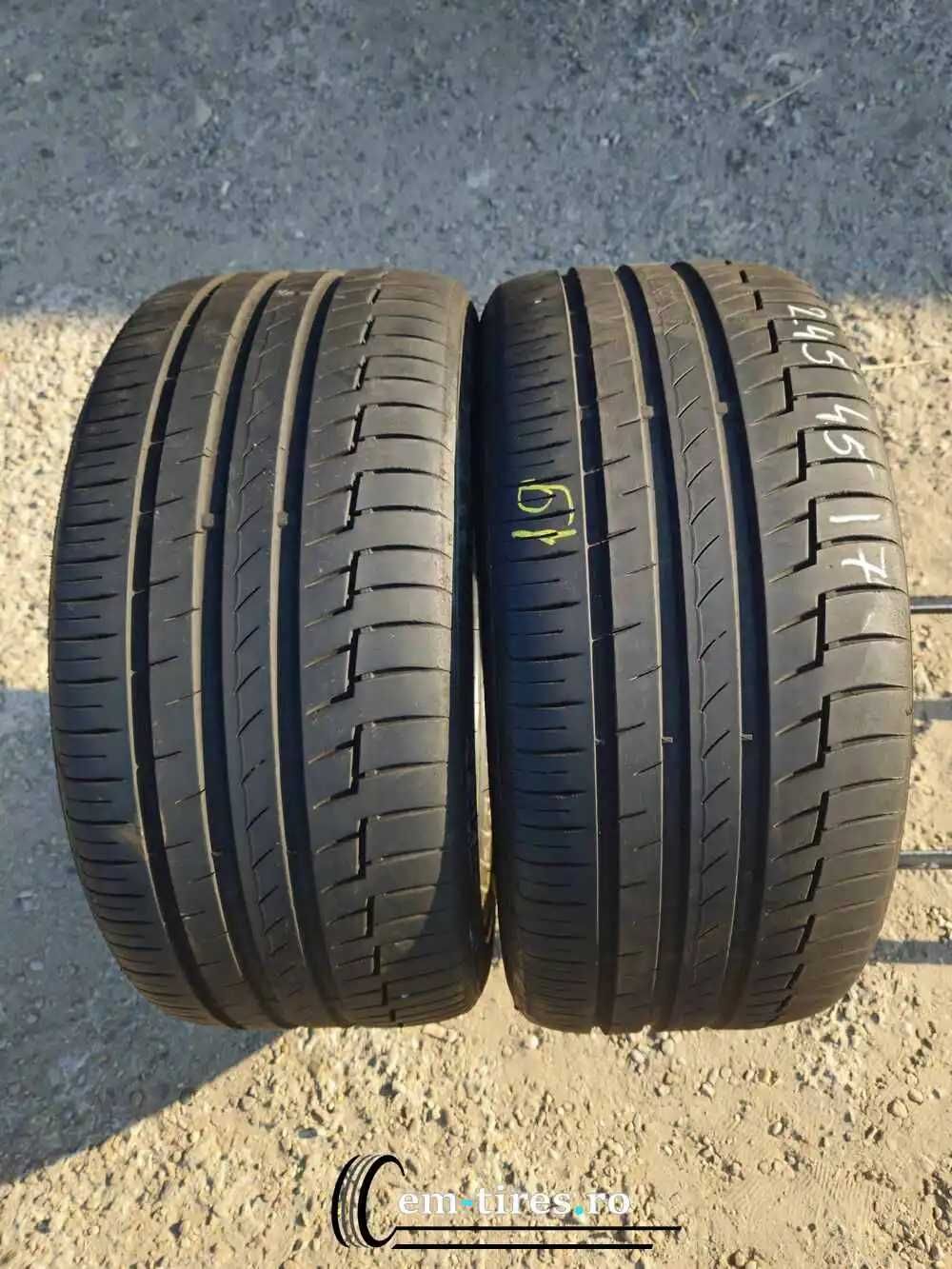 SET 2 Anvelope Vara 245/45 R17 CONTINENTAL PremiumContact 6 99Y