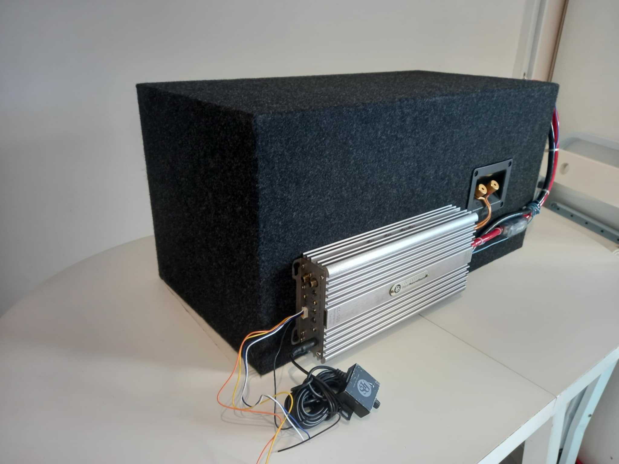 Субуфер 10" Моноблок и Кондензатор DD Audio DLS Hifonics