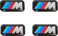 Sticker Emblema Logo Adeziva //M BMW Ptr Volan sau Jante 19mm X 11mm