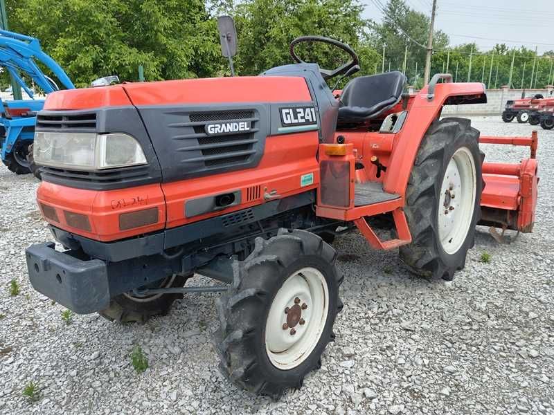 Японски трактор KUBOTA GL241 24 к.с. 4WD с фреза - ДЖЕЙ ТРЕЙДИНГ