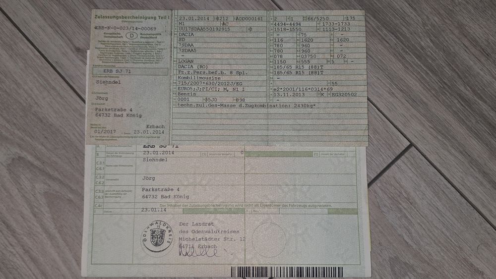 Dacia Logan Mcv 0.9 turbo 90cp Euro5 Import Germania