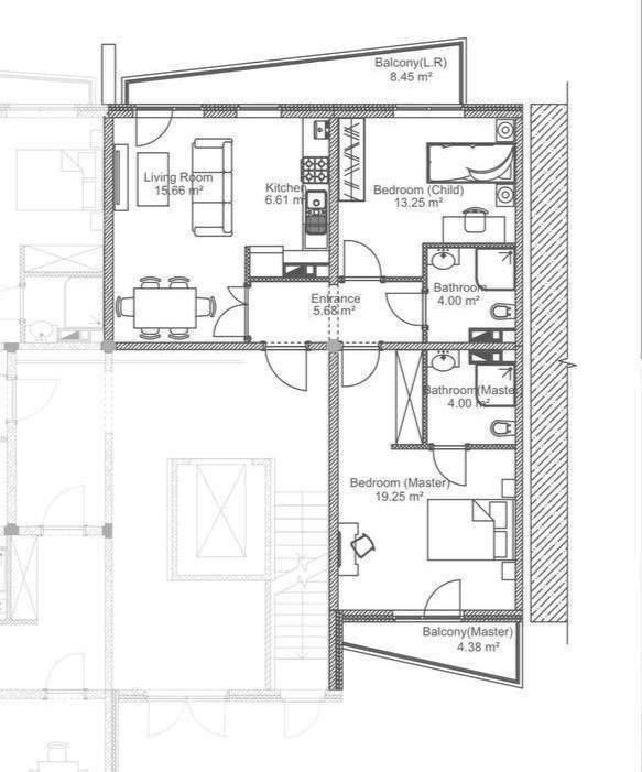 Продается 3х ком квартира, ЖК NUR, ор-р: Алайский рынок, 71 м²