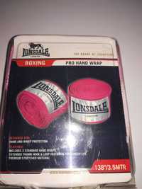 Lonsdale Pro Hand Wrap Pink New