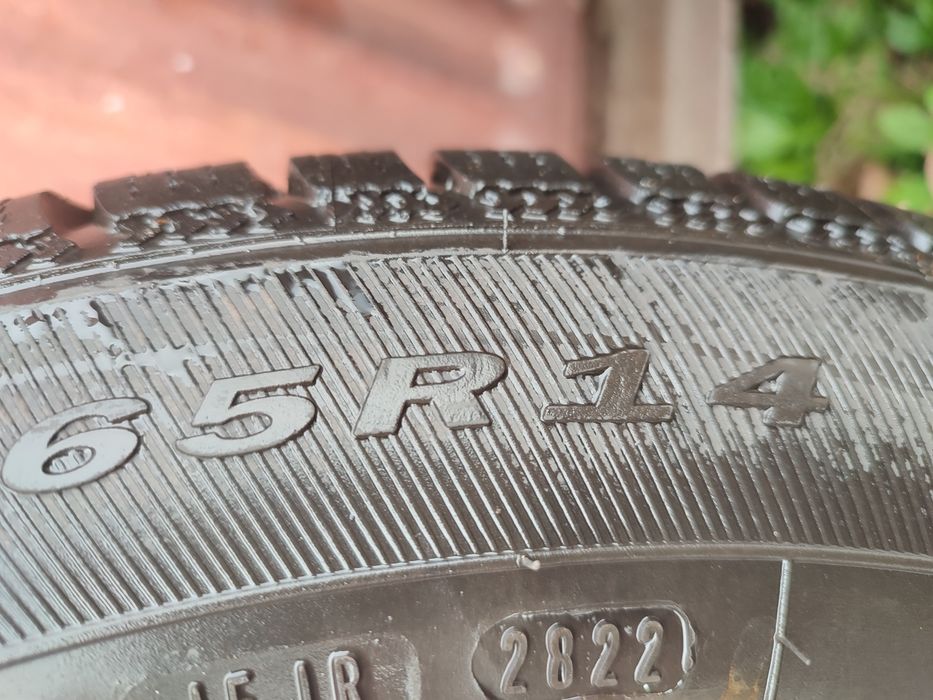 Зимни гуми 175/65/14  със джанти 14х100