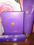 Vand set parfum si crema Avon