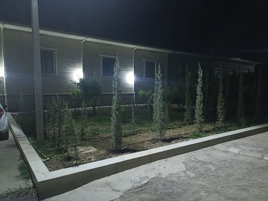 Archalar. Gazonlar. Gullar. Landshaft dizayn