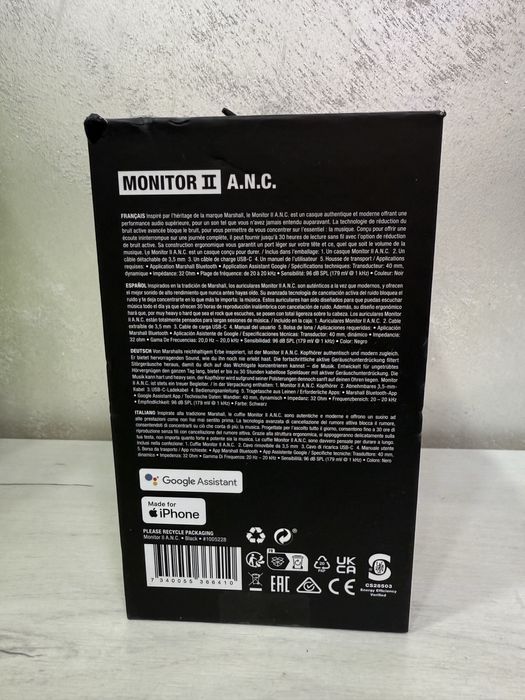 Casti Marshall Monitor || ANC sigilate !