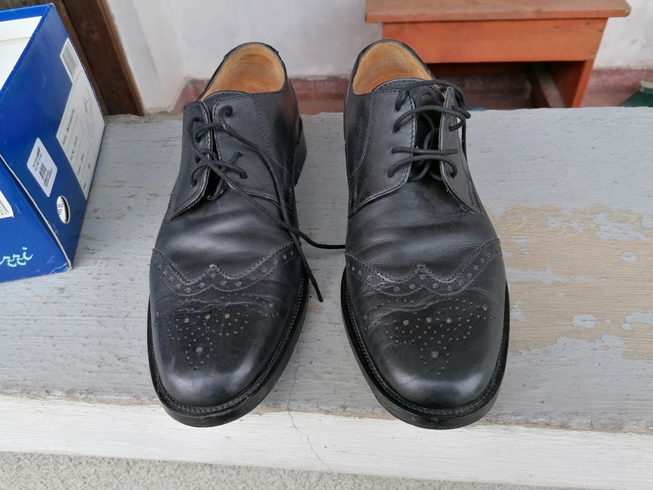 Pantofi piele aproape noi nr 44 (43)
