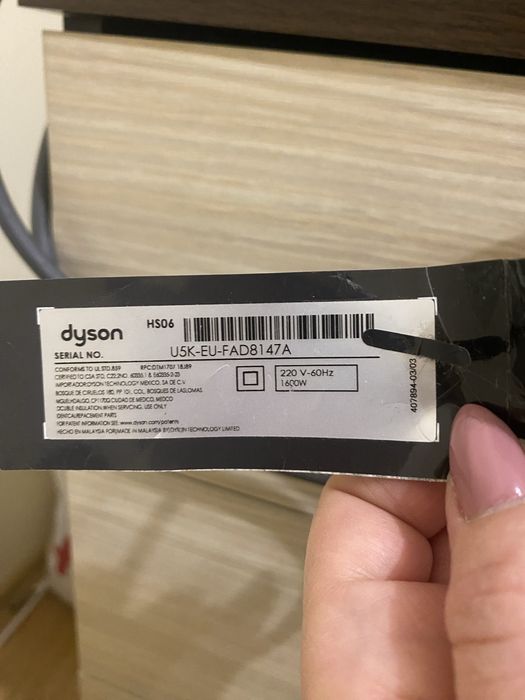 Dyson Airstrait HT01 Silver/Cooper