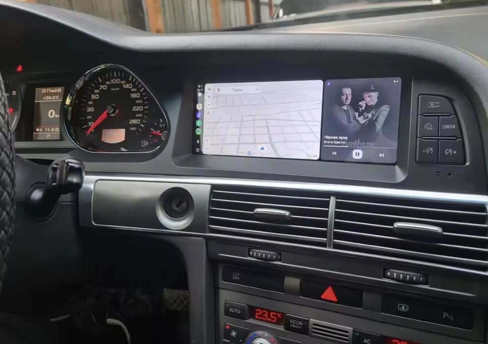 Vand navigatie Android Audi A6 C6 MMI 2G 2005 - 2011