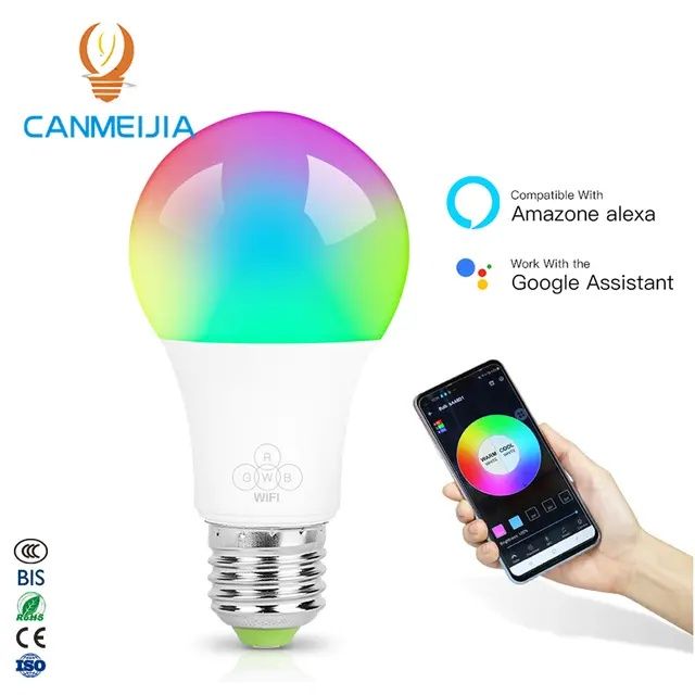 RGB смарт LED крушка
