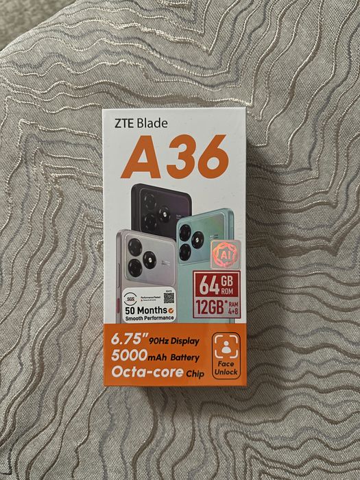 ZTE Blade A36 4/64 Черный