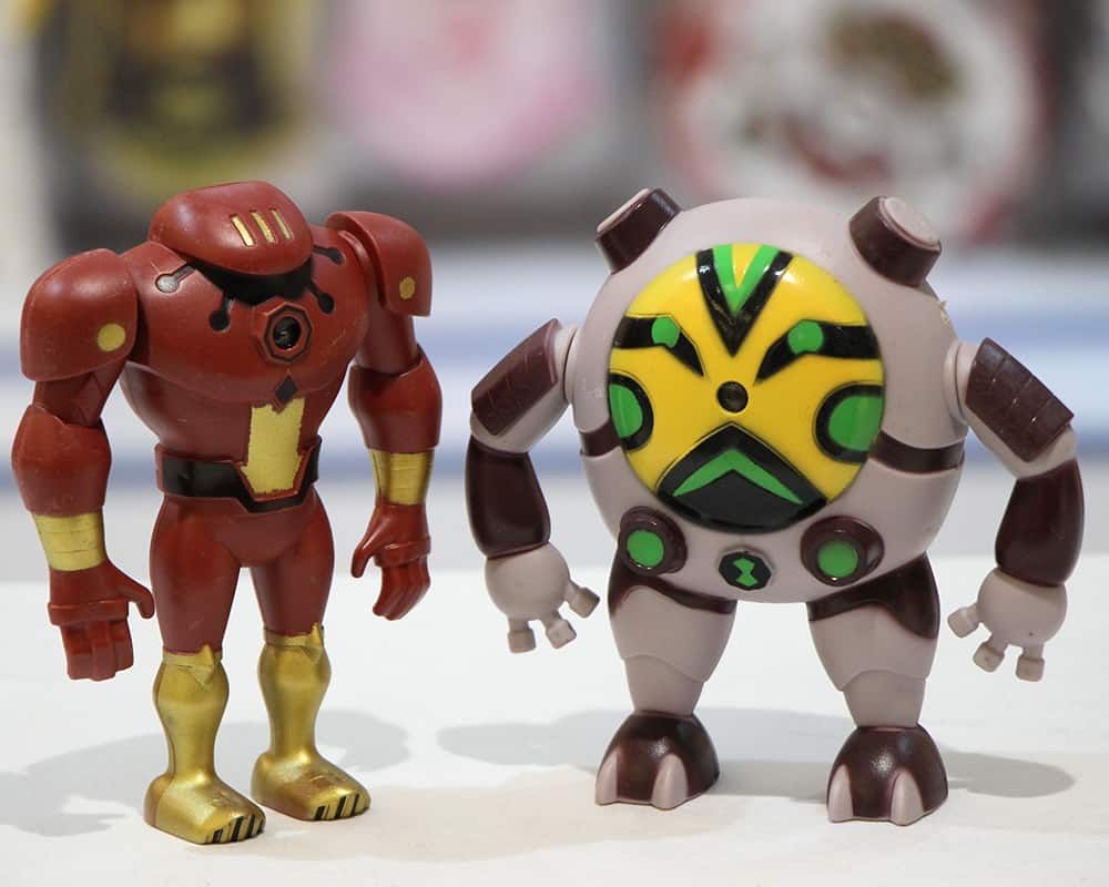Set cu figurine din animatia BEN 10, Roud Trip Fun Time 8, NOU