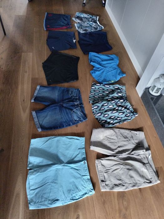 Hugo Boss, Celio, Adidas - 10 чифта бермуди и къси гащи 60лв