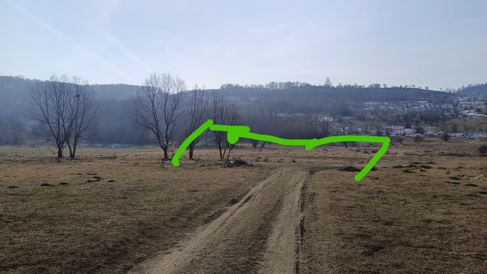 Teren intravilan 2500m Ocnele Mari Slatioare
