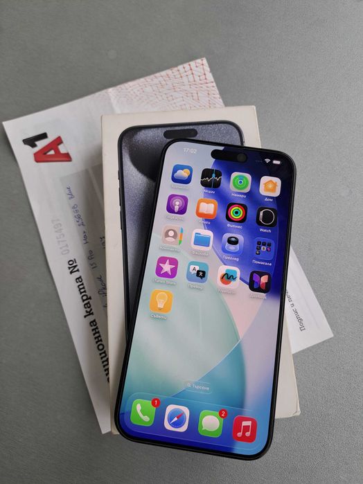 IPhone 15 Pro Max Blue Titanium 256GB