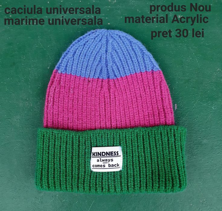 Caciula dama si copil / nou