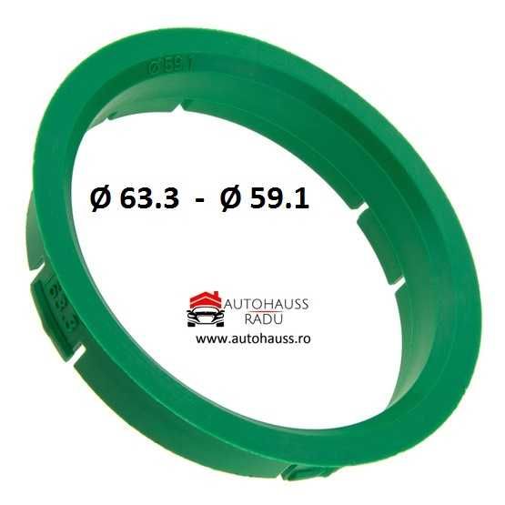 Inele de centrare Ghidaj 63.3 - 59.1 Nissan, Subaru - Made in Germany