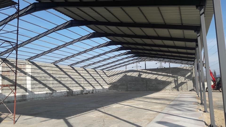 Vand hala metalica cu panou , depozit ceriale  service auto 50-6000mp