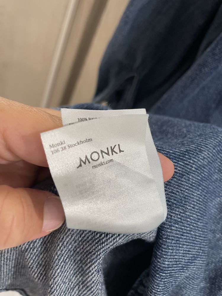 Дънкова рокля MONKL - S