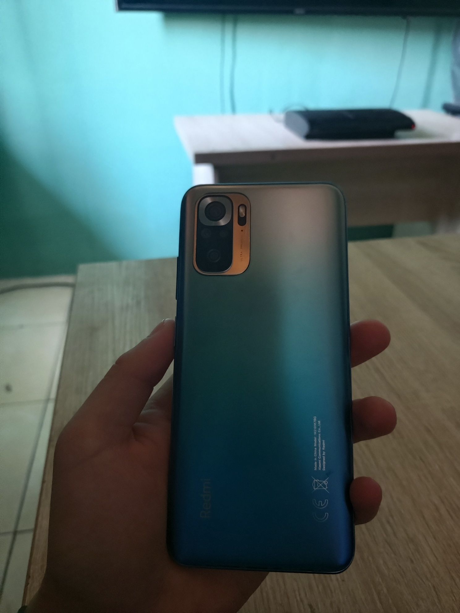 Redmi note 10 S, 128 talik, aybi yoq, abmen tolko iphone, norm dap bor