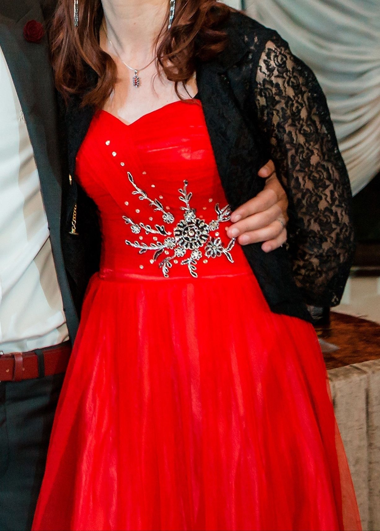 Rochie lunga rosie