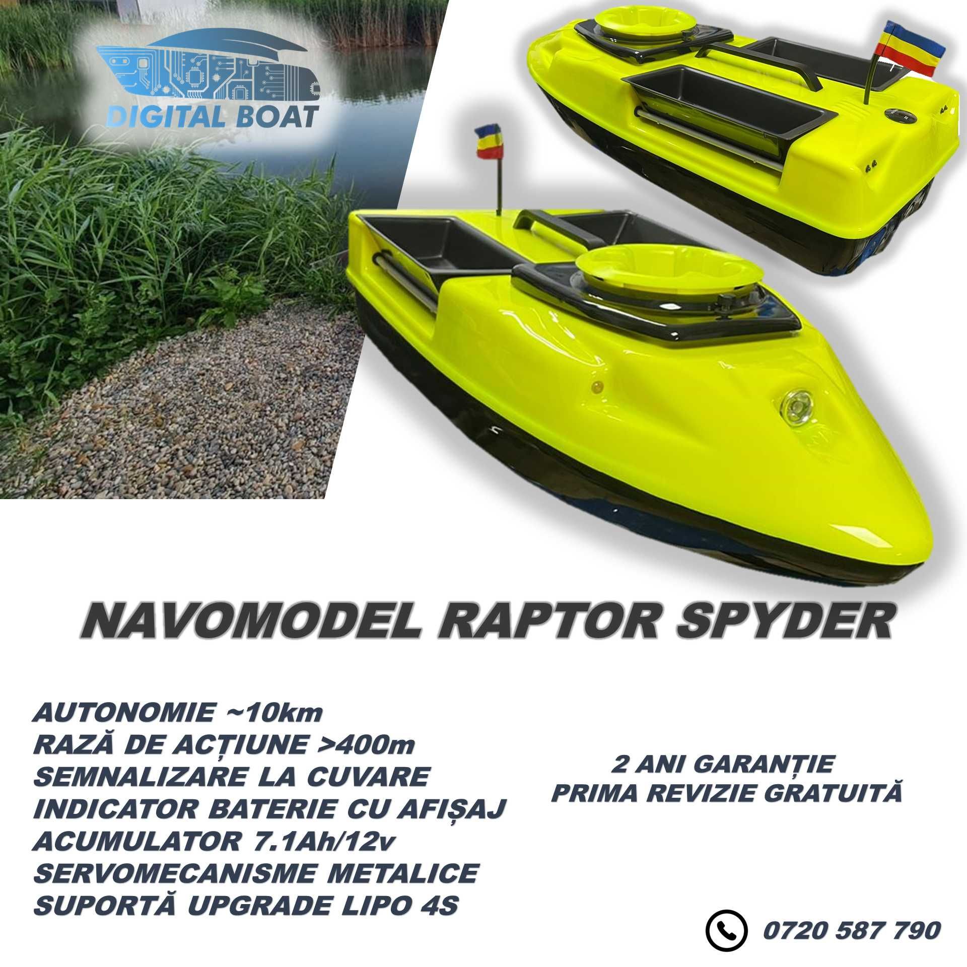 Navomodel Plantat RAPTOR SPYDER Cuva Centrifuga / Barca Nadit Pescuit