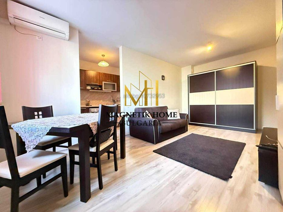 Страхотен двустаен апартамент срещу Мол Галерия в ж.к. Славейков