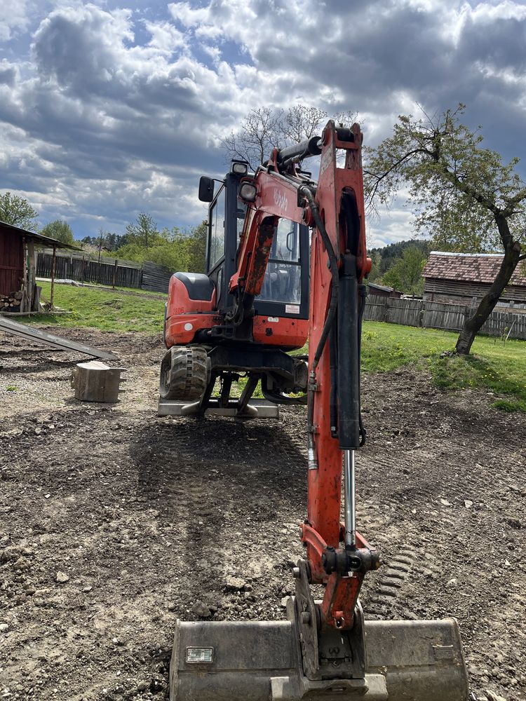 Vand miniexcavator kubota