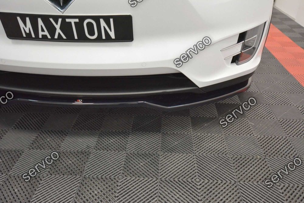 Prelungire splitter bara fata Tesla Model X 2015- v2 - Maxton Design