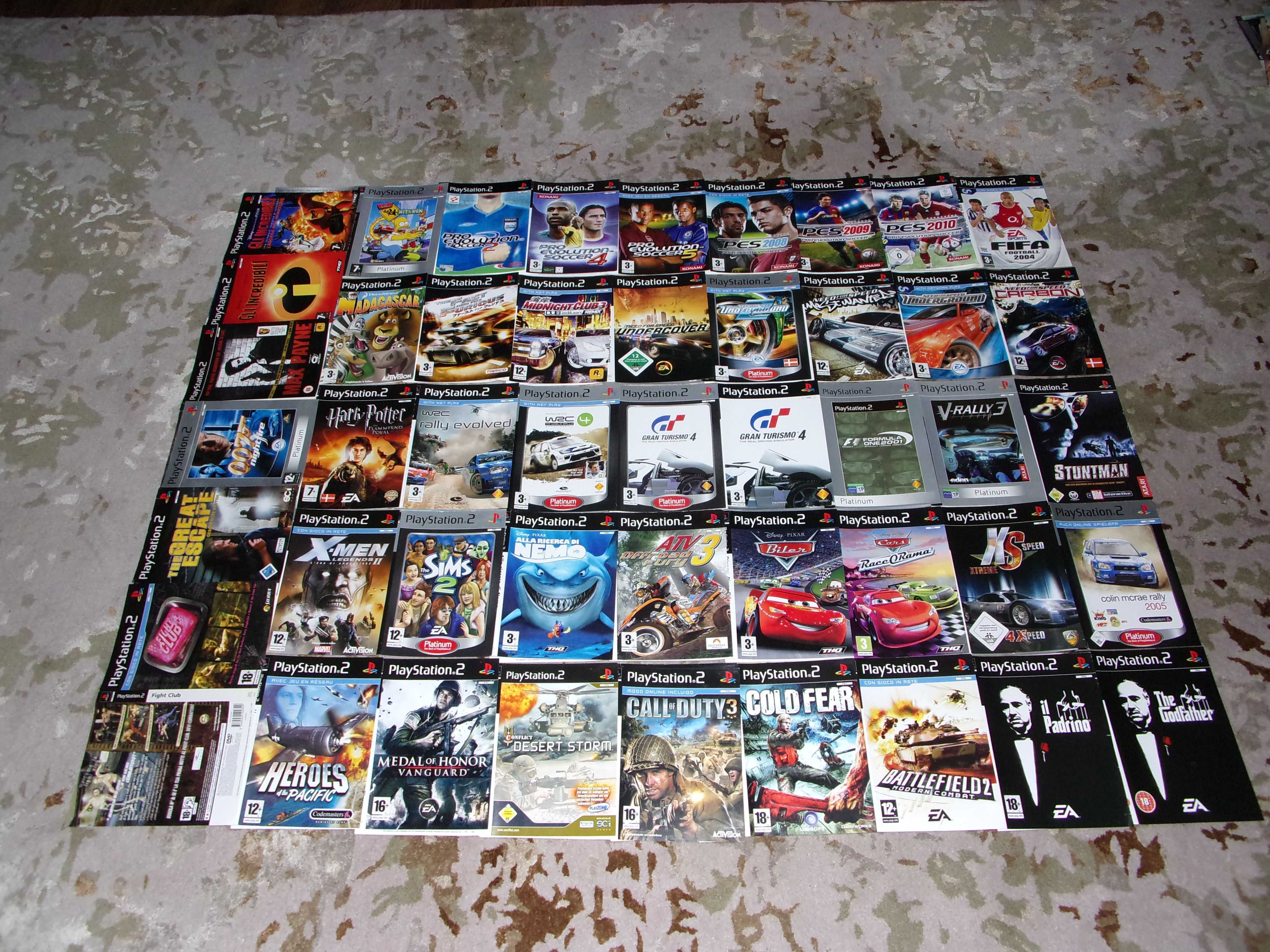 Carcase Postere carticele jocuri PS.2,3,4,PSP,Xbox si WII