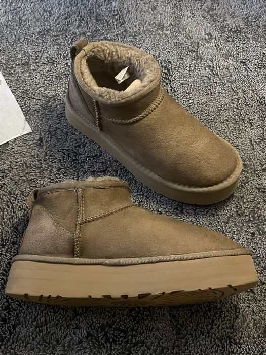UGG mini cu platforma