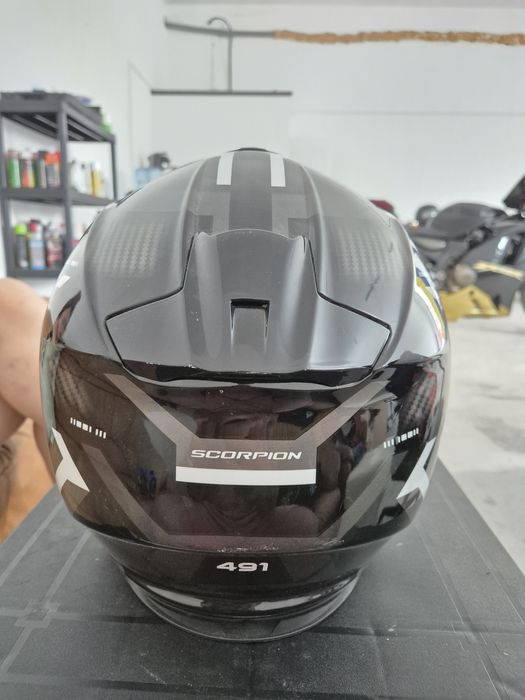 Vând cască moto Scorpion 491 XL