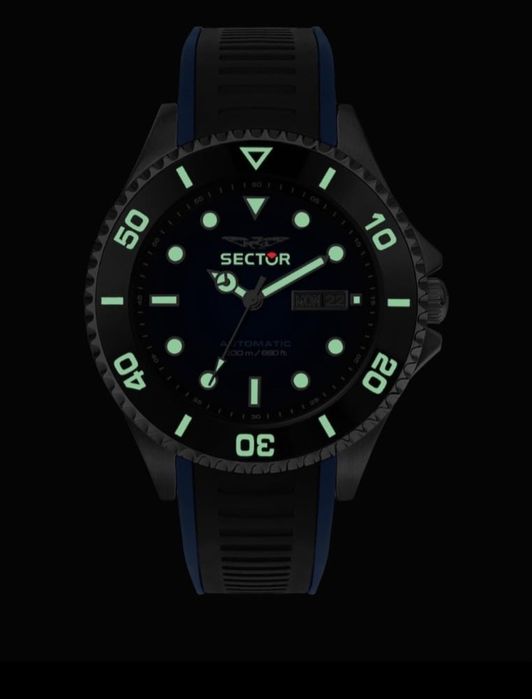 Ceas Sector No Limits,diver automatic/superluminova