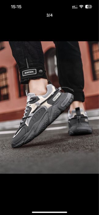 Мужские кроссовки, маломерят на 1 размер, 39-44