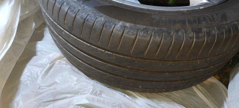 Jante aliaj/cauciucuri 17" Audi A4 B6