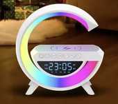 Бзжична Led лампа със зарядно и високоговорител/ Wireless led lamp