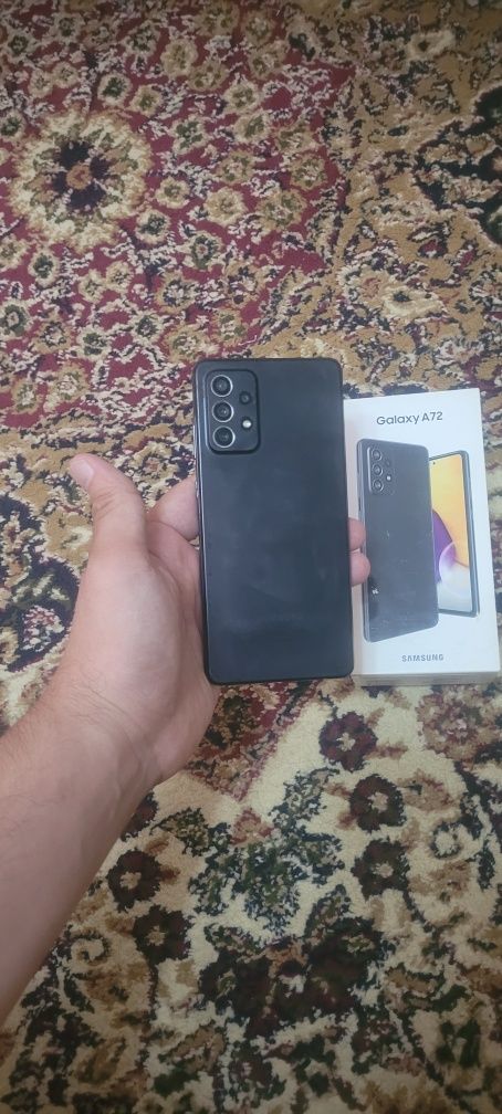 Samsung Galaxy A72 8+8/256GB Black Igravoy Karobka Holati Yaxshi Zor